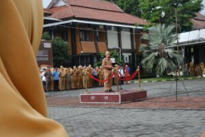 Pimpin Apel Gabungan, Sekda Garut Instruksikan ASN Kawal Visi-Misi Pimpinan dan Responsif terhadap Isu Viral