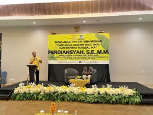 Ferdiansyah Tegaskan Pentingnya Empat Pilar Kebangsaan dalam Sosialisasi di Garut