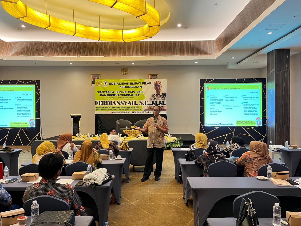 Ferdiansyah Ajak Tokoh Masyarakat Garut Perkuat Nilai Kebangsaan dan Jaga Kerukunan