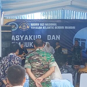 Tasyakur dan Pembukaan Dapur MBG Badan Gizi Nasional di Desa Karyasari Berlangsung Meriah
