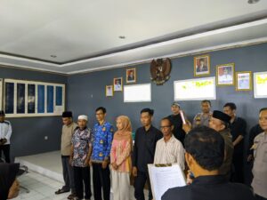 Musyawarah Pembentukan Panitia PAW Kepala Desa Maroko Digelar