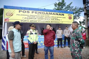 Bupati Pastikan Kelancaran Arus Mudik di Jalur Utara Garut
