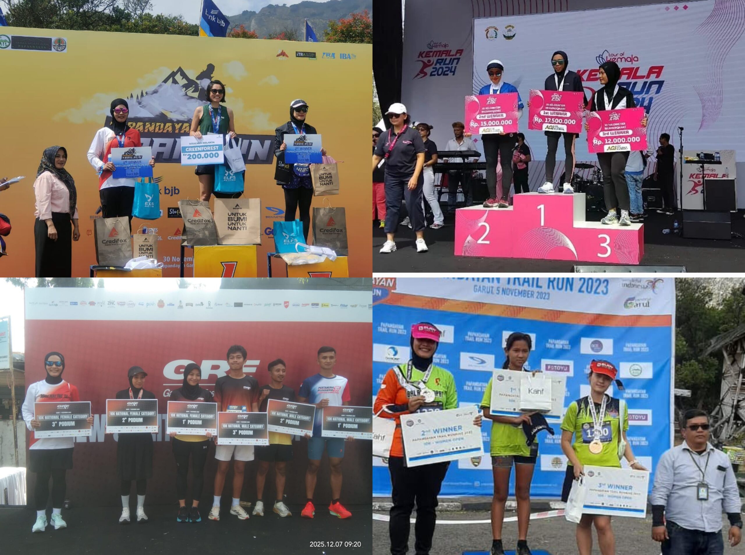 Konsisten Sejak 2020, Polwan Polres Garut Aipda Sugianingsih Raih Deretan Prestasi dalam ajang olahraga Lari