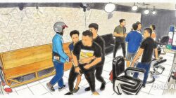 Ending Terungkap! Oknum Polisi Todong Tukang Pangkas di Medan 