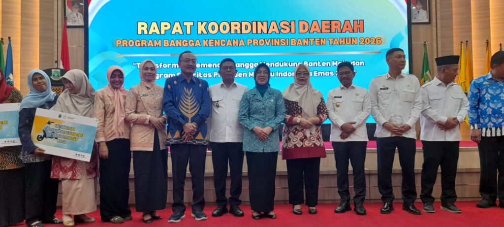 Rakorda 2026 Perkuat Transformasi Program Bangga Kencana Dukung Banten Maju dan Indonesia Emas 2045