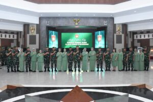 Pangdam IV/Diponegoro Pimpin Laporan Korps Kenaikan Pangkat Perwira Menengah