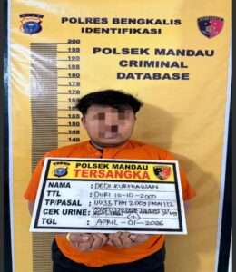 Polsek Mandau Ungkap Kasus Dugaan Penyalahgunaan Narkotika Jenis Ekstasi