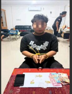 AMANKAN 82 BUTIR EKSTASI,Polsek mandau ungkap dugaan penyalahgunaan Narkotika.