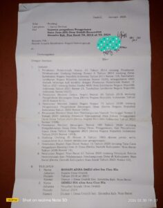 Laporan Dugaan Korupsi Dana Desa Orahili Diduga Mandek di Kejari Gunungsitoli