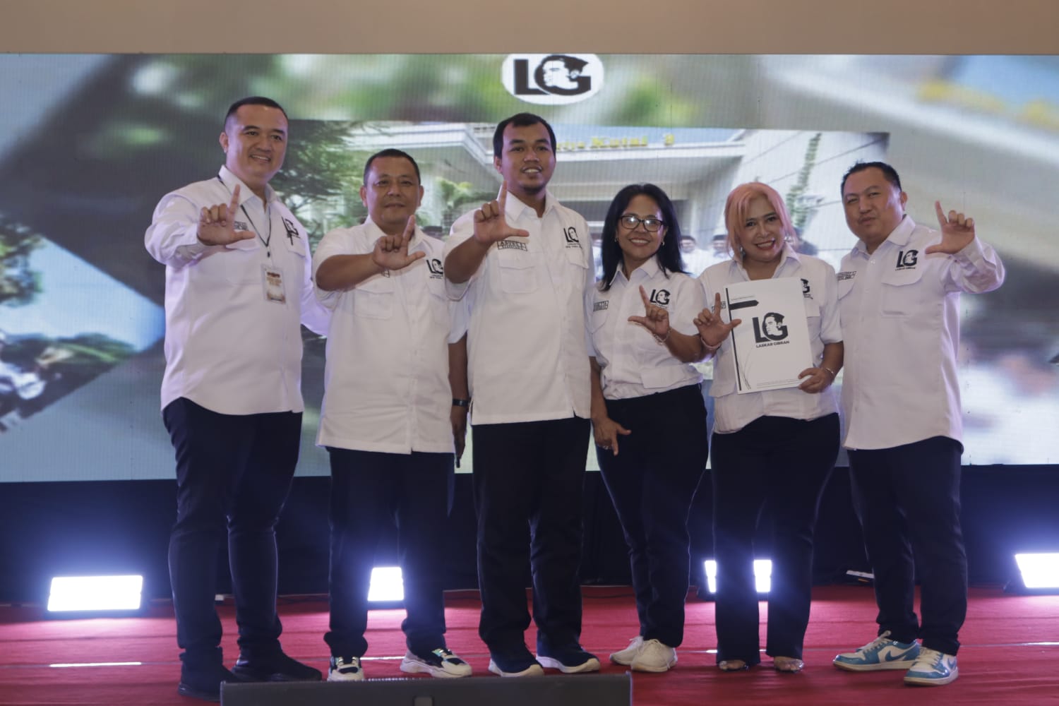 DPW laskar Gibran Banten Resmi di kukuhkan dan di Lantik