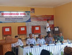 Musyawarah Pemilihan Kepala Desa PAW Karyasari Cibalong Garut Berjalan Aman dan Lancar
