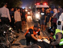 Kecelakaan Lalu Lintas di Bagan Besar Dumai, Warga Sempat Padati Lokasi