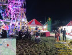 Antusiasme Warga Warnai Pasar Malam Komedi Putar di Desa Kronjo