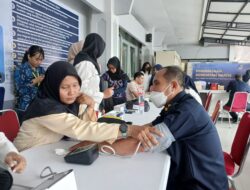 HBP ke-62 Jadi Momentum Aksi Sosial, Bapas Semarang Turut Semarakkan Donor Darah dan Bazar di Lapas Kelas I Semarang