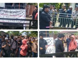 Ratusan Warga Desa Kota Galuh Gelar Aksi, Desak Kades Bima Mundur