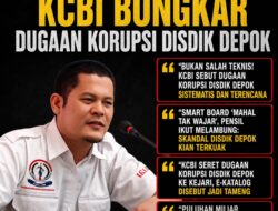 KCBI Bongkar Dugaan Korupsi Disdik Depok, Smart Board hingga Pensil Diduga Dimark-Up Gila-gilaan