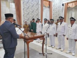 Bupati Garut Lantik 5 Kepala Desa PAW, Tekankan Amanah dan Tata Kelola Keuangan Transparan