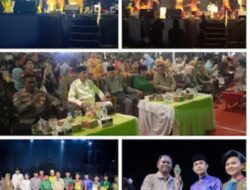 Bupati Serdang Berdagai Darma Wijaya Resmi Tutup Festival Tari Serampang XII 2026.