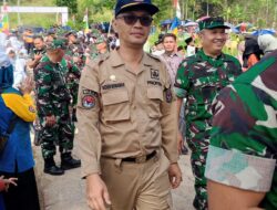 Penutupan TMMD ke-128 di Desa Mekarmulya Kecamatan Malangbong Kabupaten Garut
