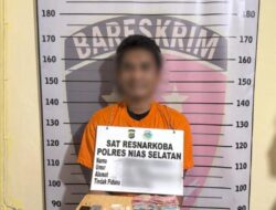 Optimis Basmi,Sat Resnarkoba Polres Nias Selatan Kembali Ciduk Seorang Pria Berinisial PD, Diduga Pengedar Sabu