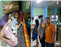Respon Cepat 110 BhabinkamtibmasPolres Nias Evakuasi Warga Sakit