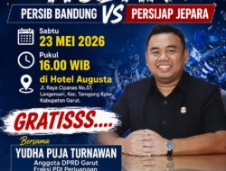 Nobar Persib vs Persijap, Yudha Puja Turnawan Ajak Warga Garut Pererat Kebersamaan