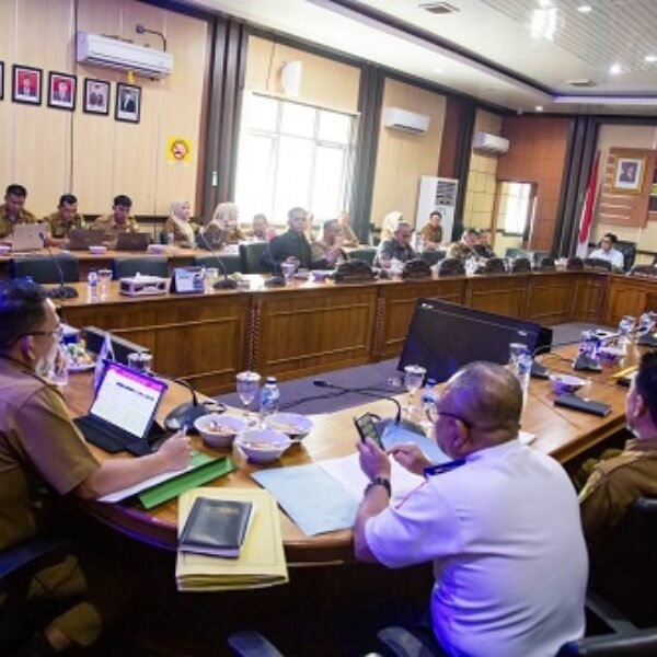 Pemkab Muba gelar rapat evaluasi Ruang Banmus DPRD Muba foto diskominfo